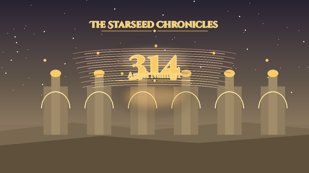 Angel Number 314: The Starseed Chronicles Style H, Foundation Echo Colonnade