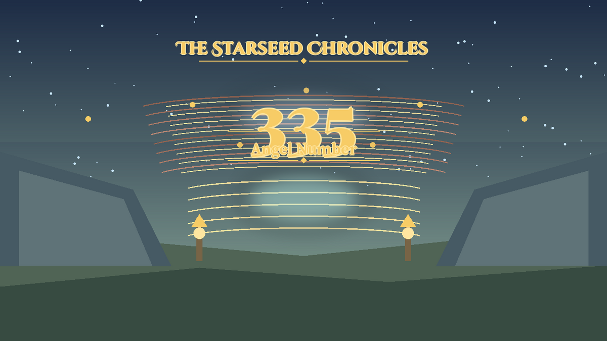 Angel Number 335: The Starseed Chronicles Style H, Freedom Triad Pass