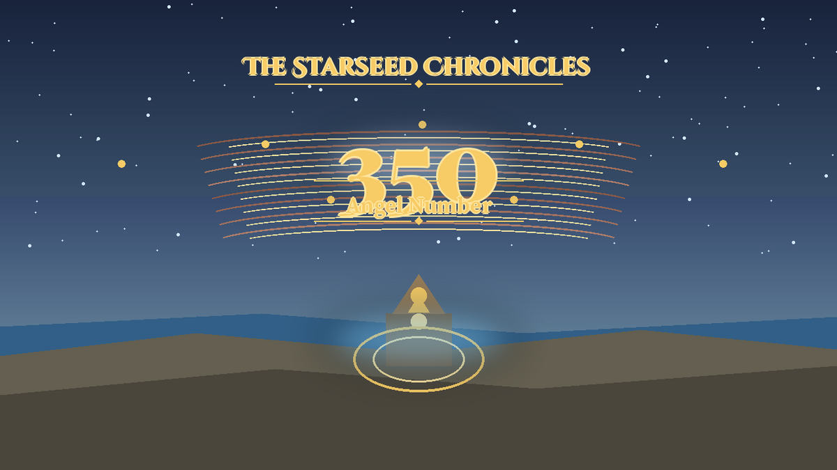 Angel Number 350: The Starseed Chronicles Style H, Infinite Beacon Harbor