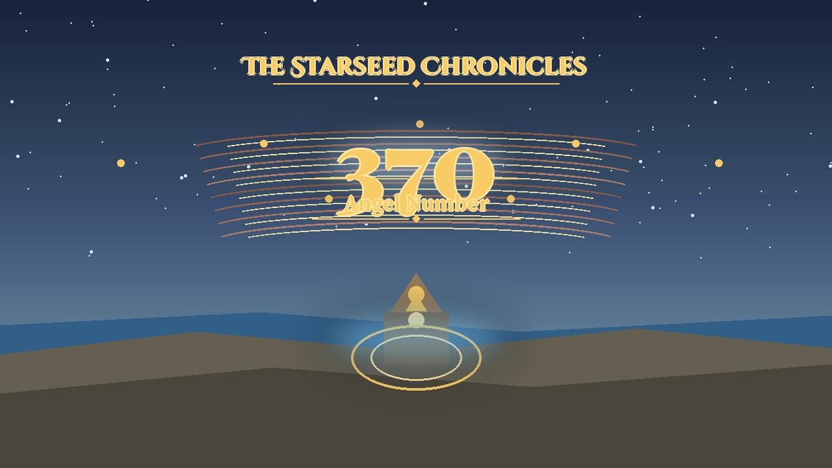 Angel Number 370: The Starseed Chronicles Style H, Infinite Spire Harbor
