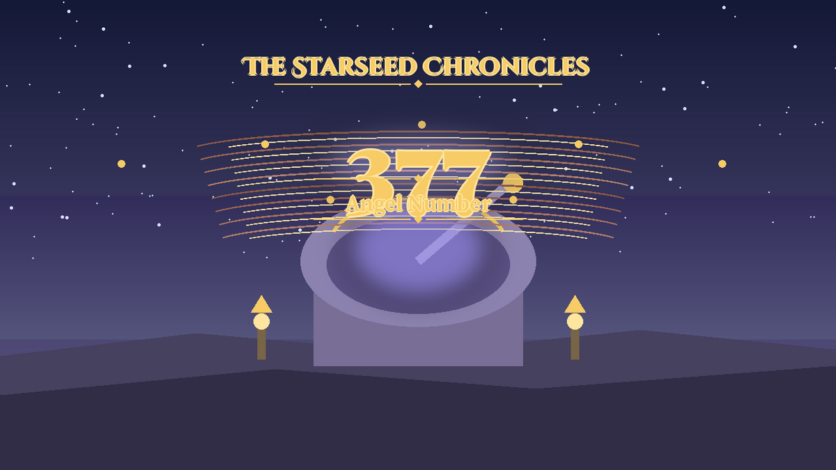 Angel Number 377: The Starseed Chronicles Style H, Insight Spire Observatory