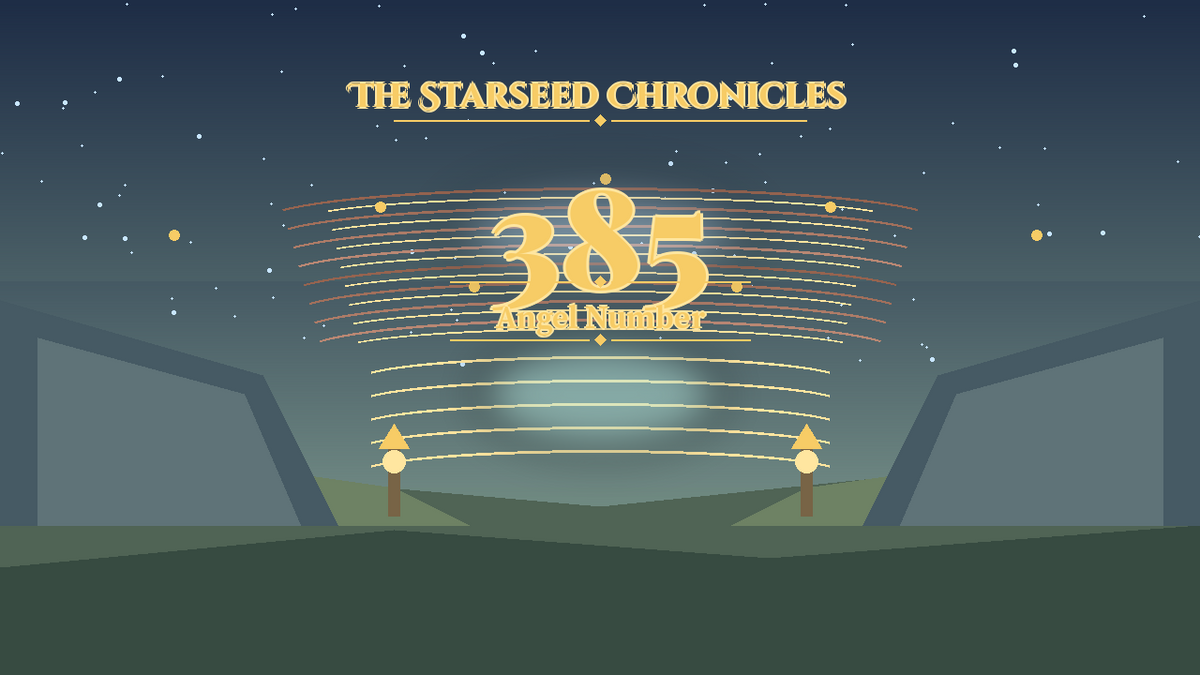 Angel Number 385: The Starseed Chronicles Style H, Freedom Market Pass