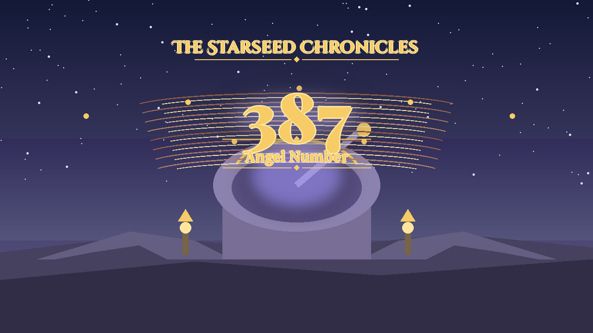 Angel Number 387: The Starseed Chronicles Style H, Insight Market Observatory