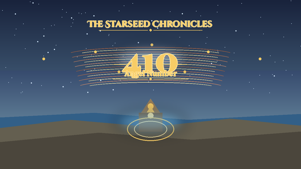 Angel Number 410: The Starseed Chronicles Style H, Infinite Echo Harbor