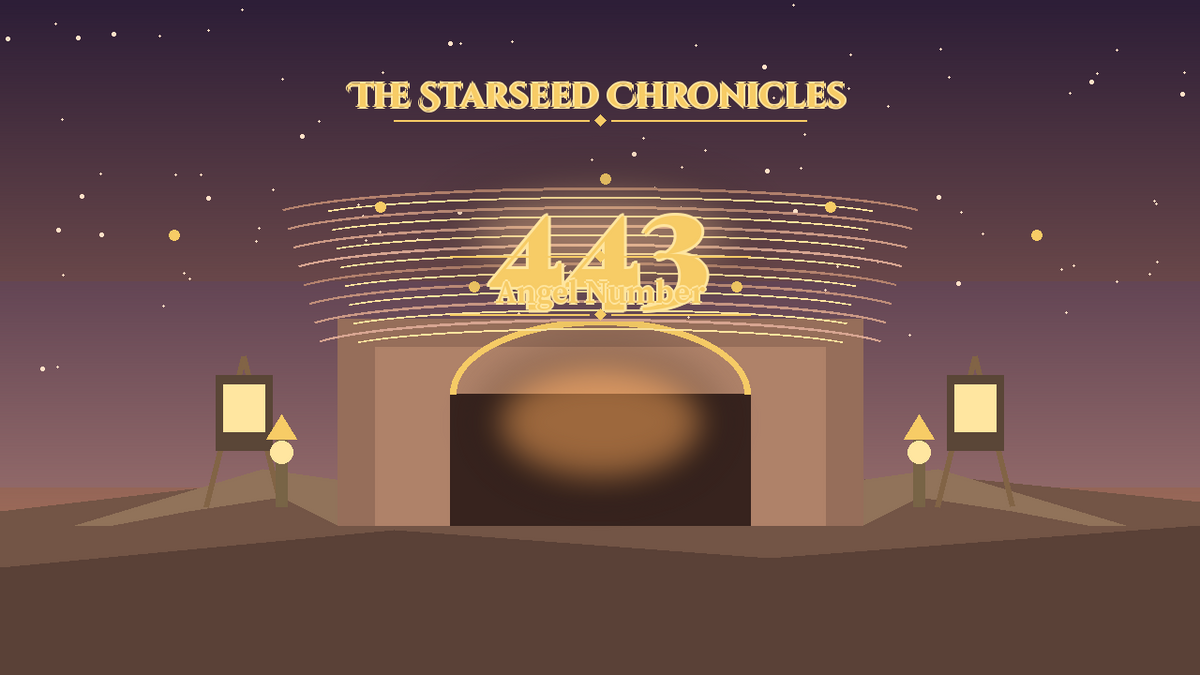 Angel Number 443: The Starseed Chronicles Style H, Creative Council Atelier