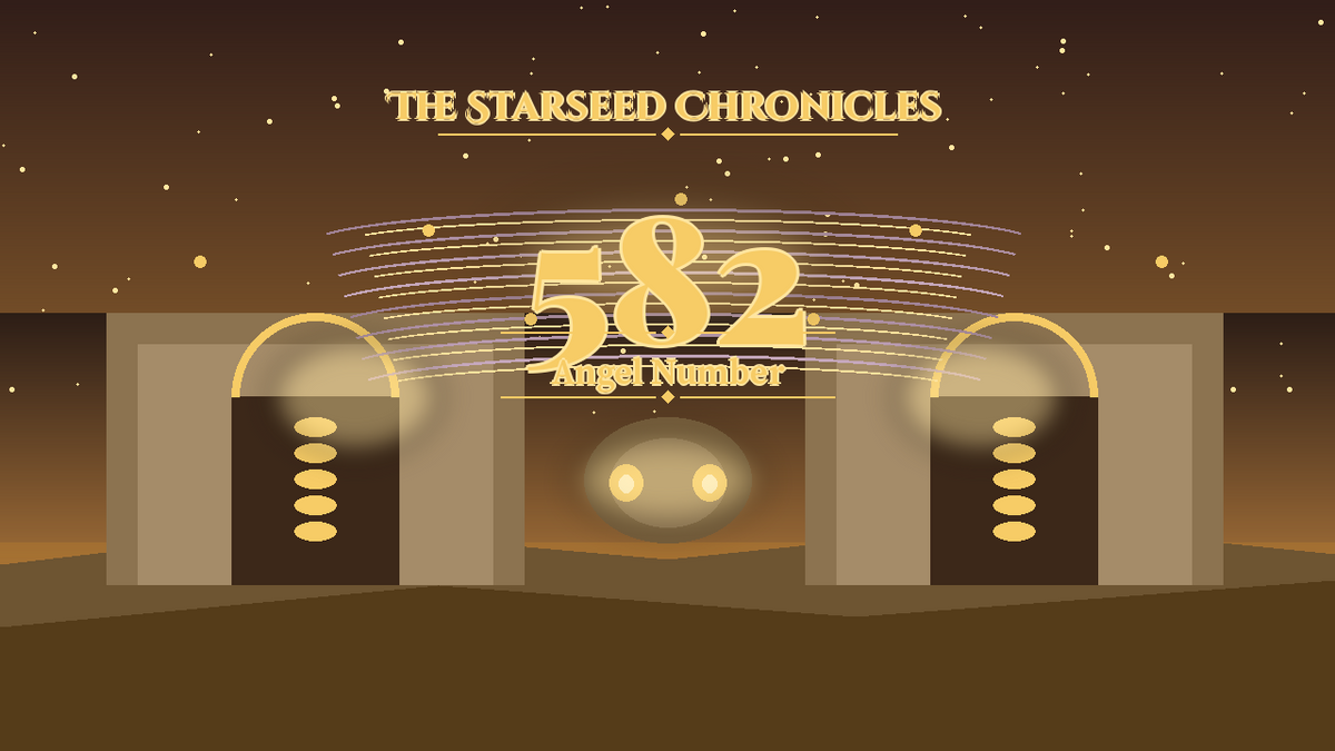 Angel Number 582: The Starseed Chronicles Style H, Coinfaith Freedom Twin Hall