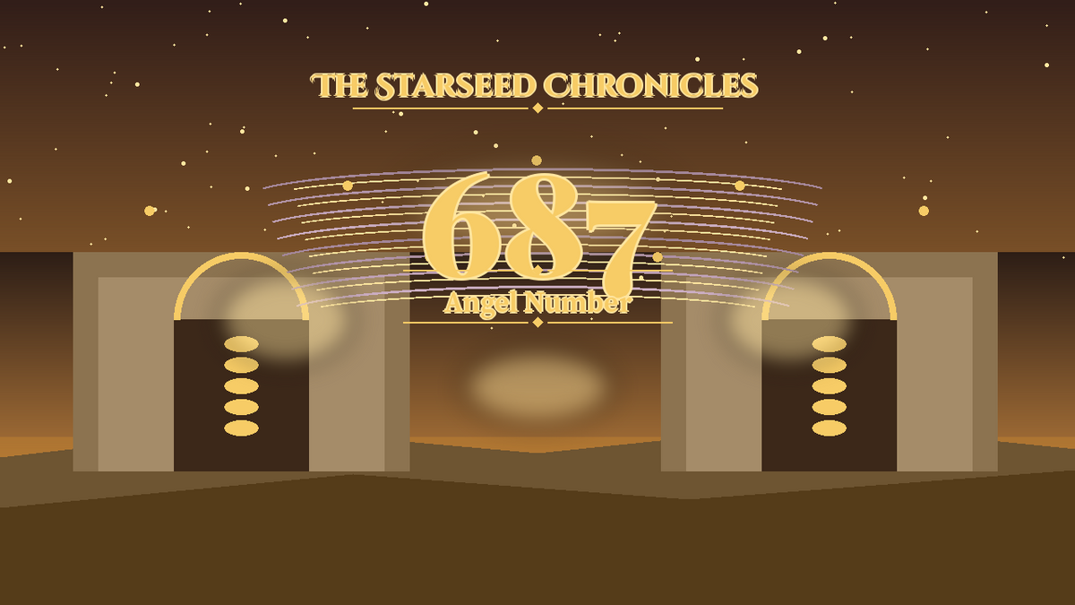 Angel Number 687: The Starseed Chronicles Style H, Coinseer Home Spirit Cascades