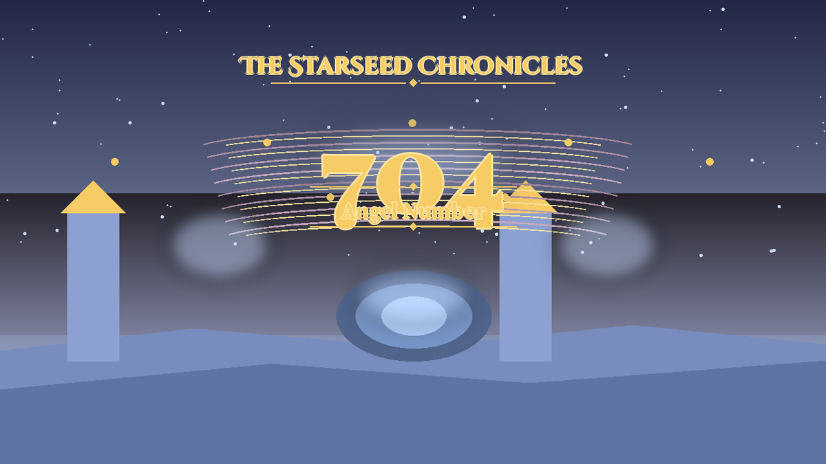 Angel Number 704: The Starseed Chronicles Style H, Spiritspan Wisdom Keystone Sanctum