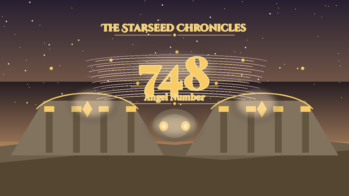 Angel Number 748: The Starseed Chronicles Style H, Spancoin Wisdom Cascade Keystonewalk