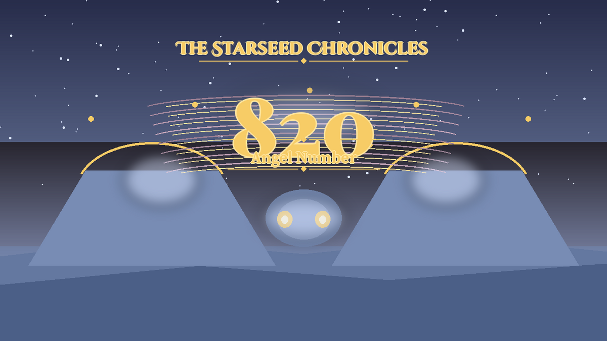 Angel Number 820: The Starseed Chronicles Style H, Faithpool Prosperity Zero Faithbridge