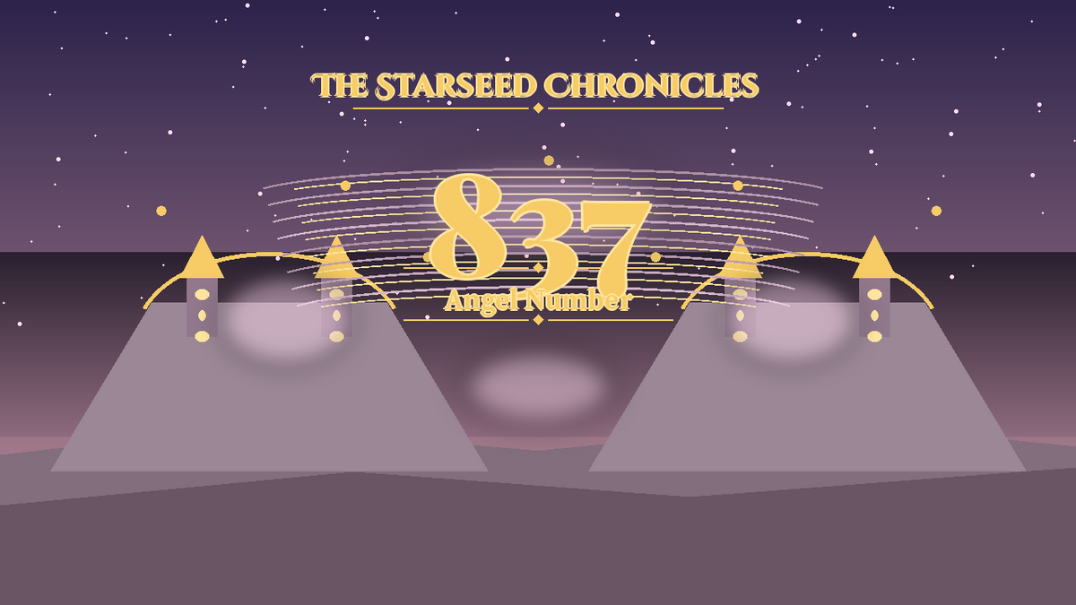 Angel Number 837: The Starseed Chronicles Style H, Chorusseer Prosperity Spirit Joyatelier