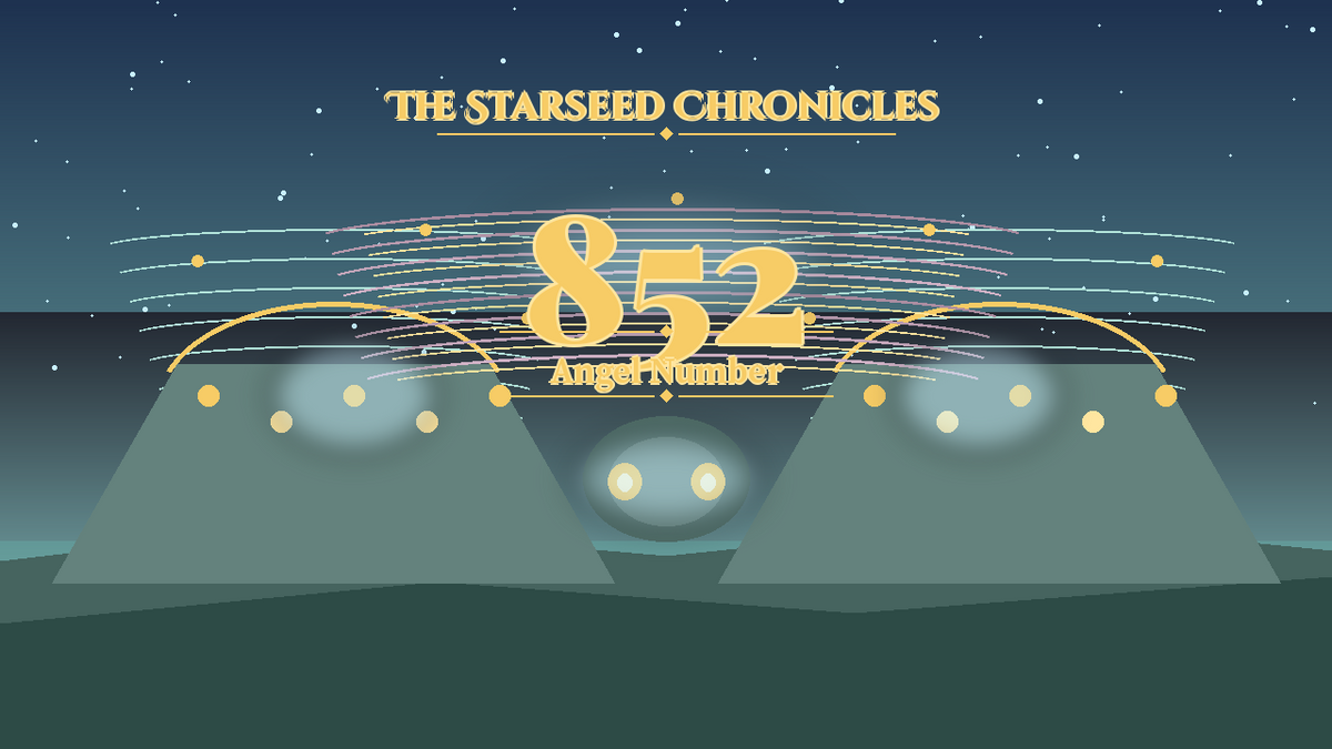 Angel Number 852: The Starseed Chronicles Style H, Freewindfaith Prosperity Twin Freedomwind