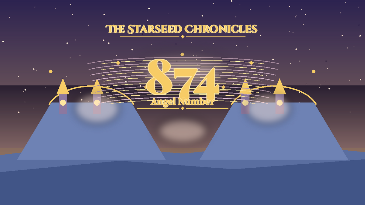 Angel Number 874: The Starseed Chronicles Style H, Spiritspan Prosperity Keystone Spiritspire