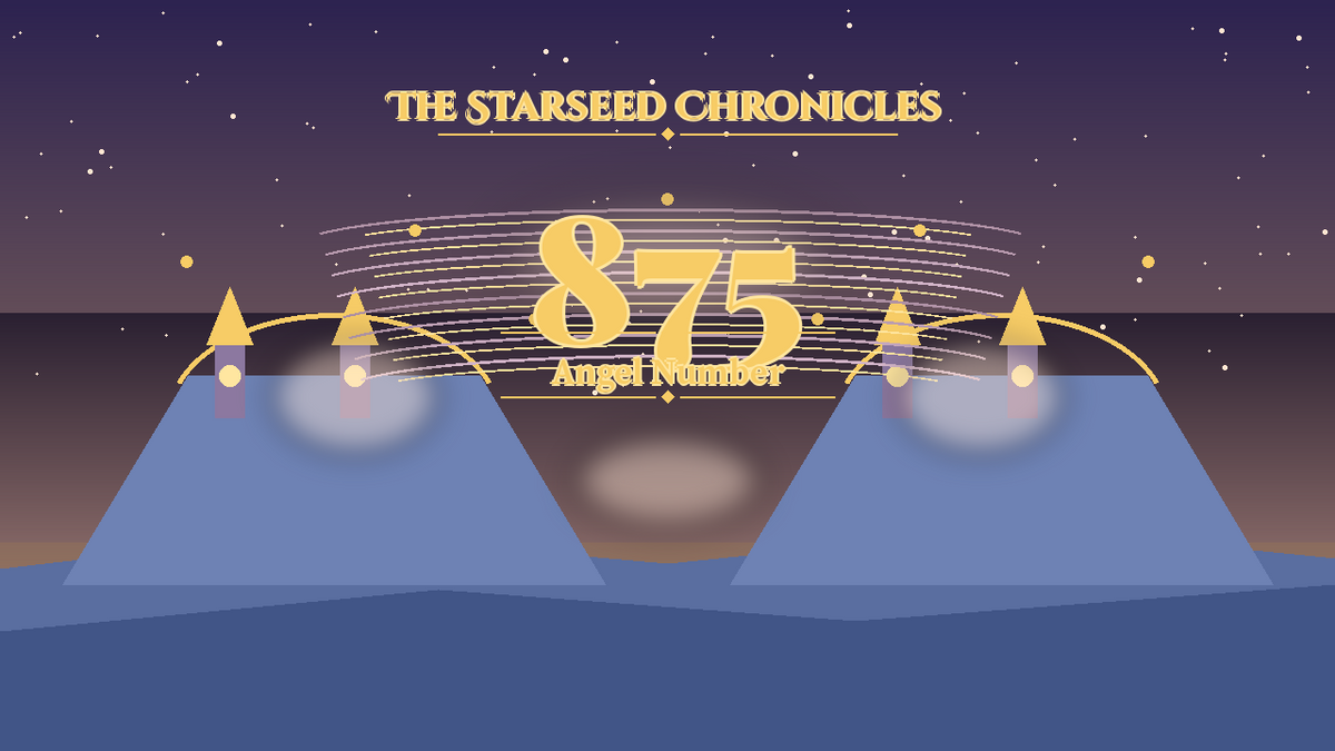 Angel Number 875: The Starseed Chronicles Style H, Spiritwind Prosperity Freedom Spiritspire