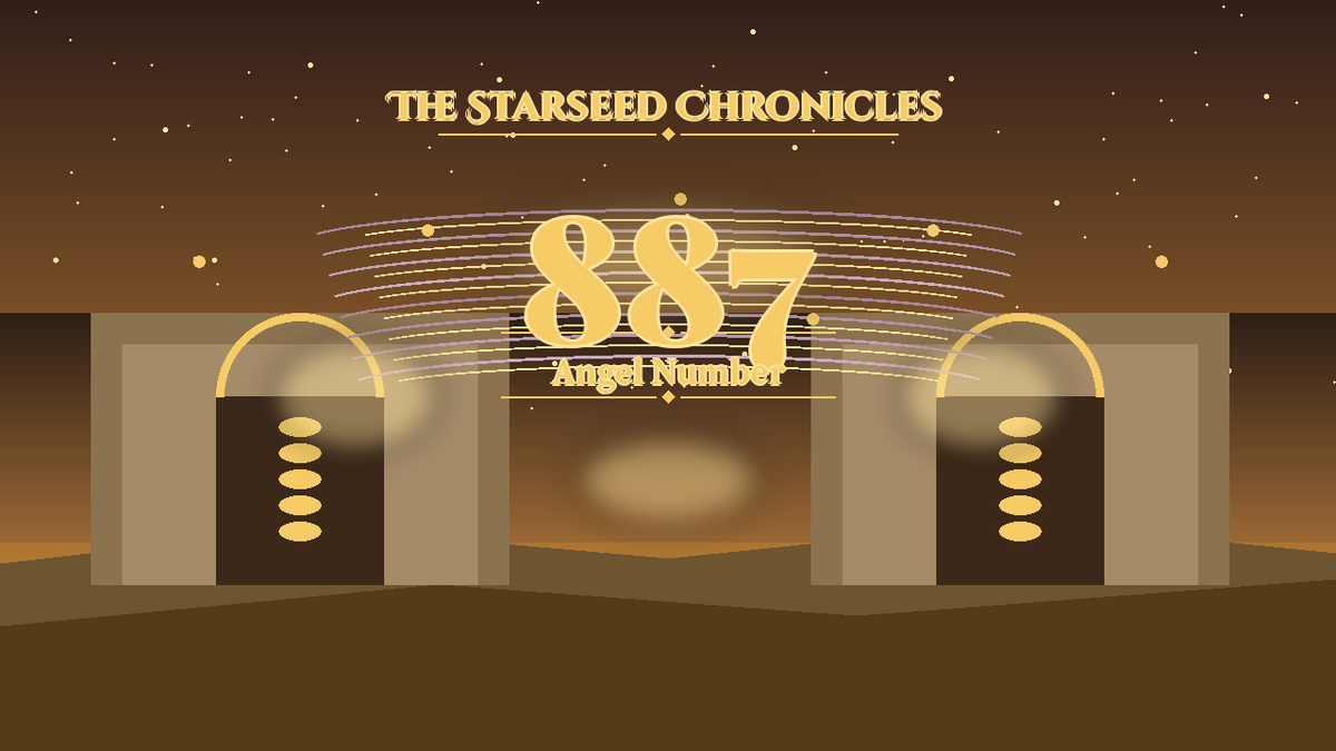 Angel Number 887: The Starseed Chronicles Style H, Coinseer Prosperity Spirit Cascadegate