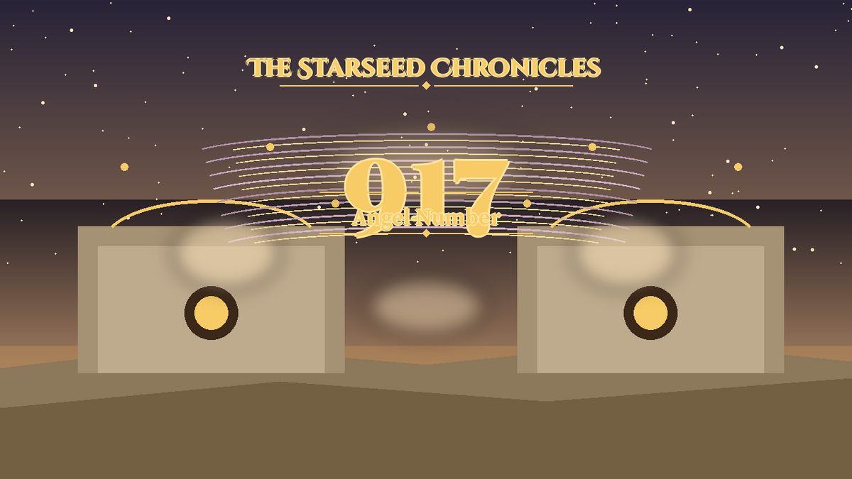 Angel Number 917: The Starseed Chronicles Style H, Dawnseer Completion Spirit Lanternrise