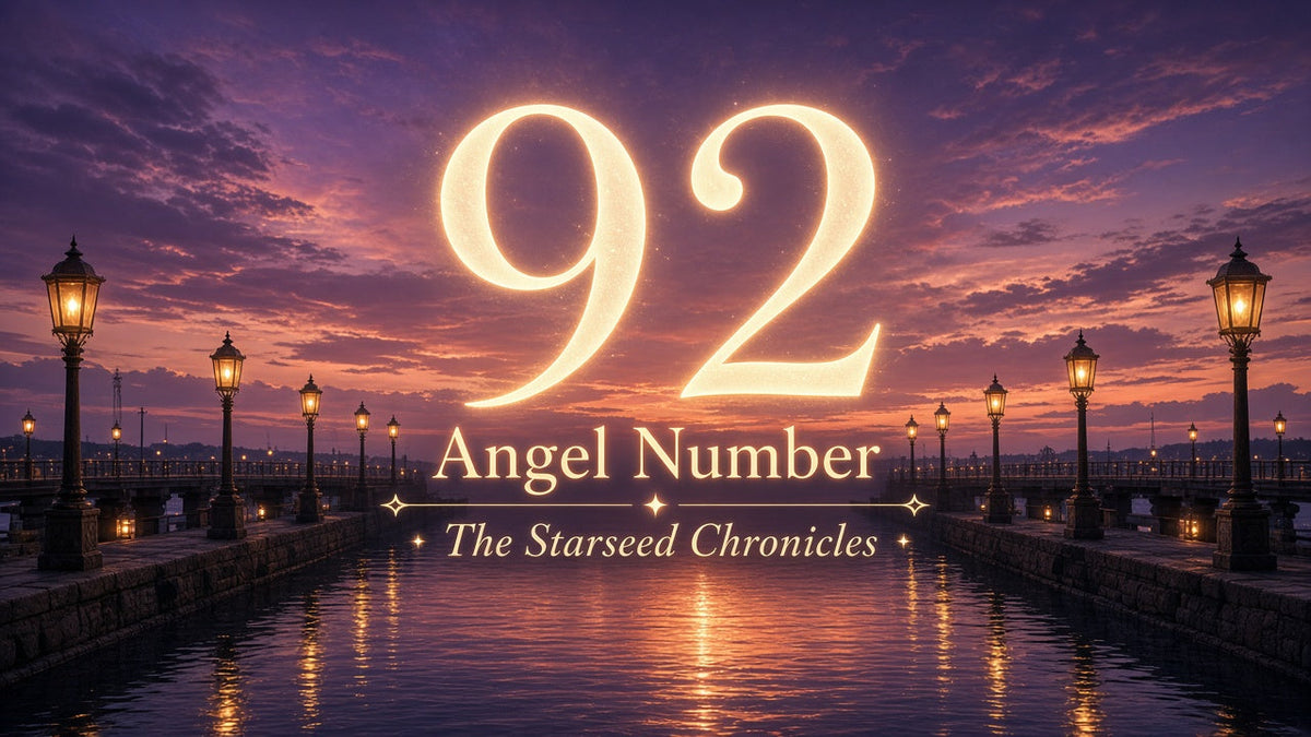 Angel Number 92: The Starseed Chronicles Style H, Partnership Completion Quay