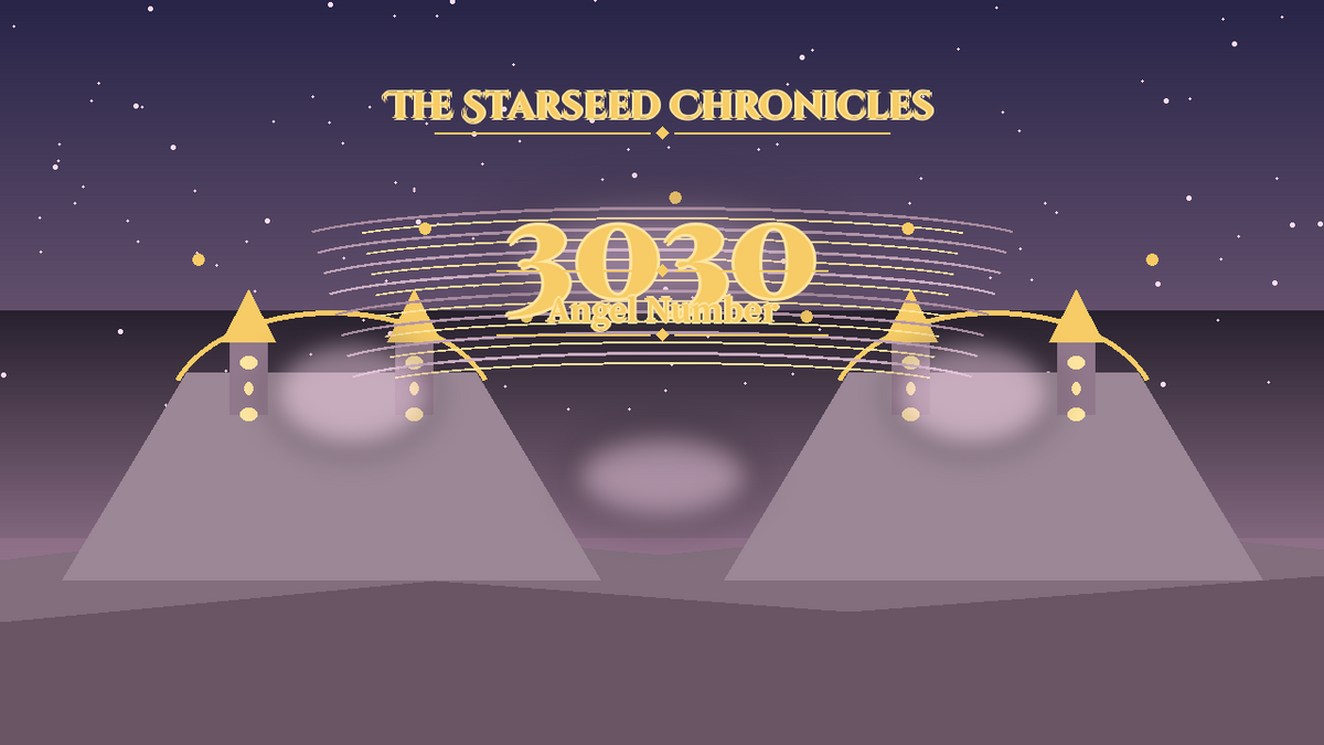 Angel Number 3030: The Starseed Chronicles Style H featured art