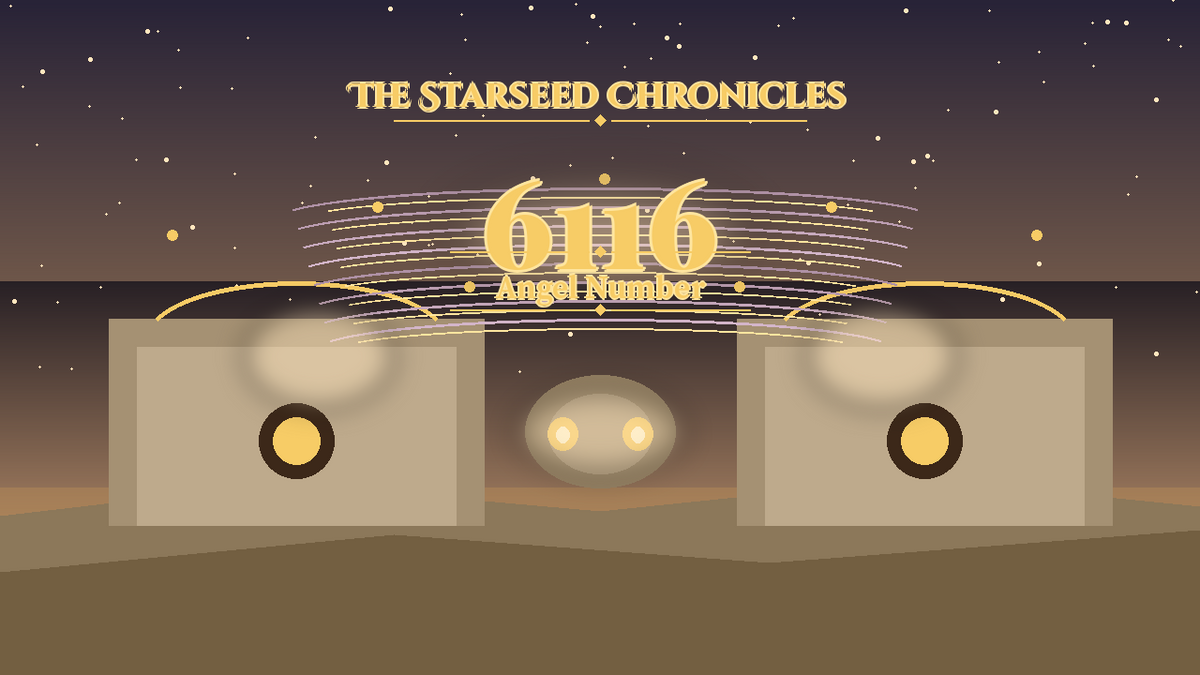 Angel Number 6116: The Starseed Chronicles Style H featured art