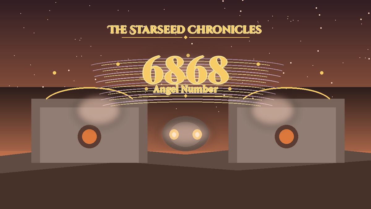 Angel Number 6868: The Starseed Chronicles Style H featured art