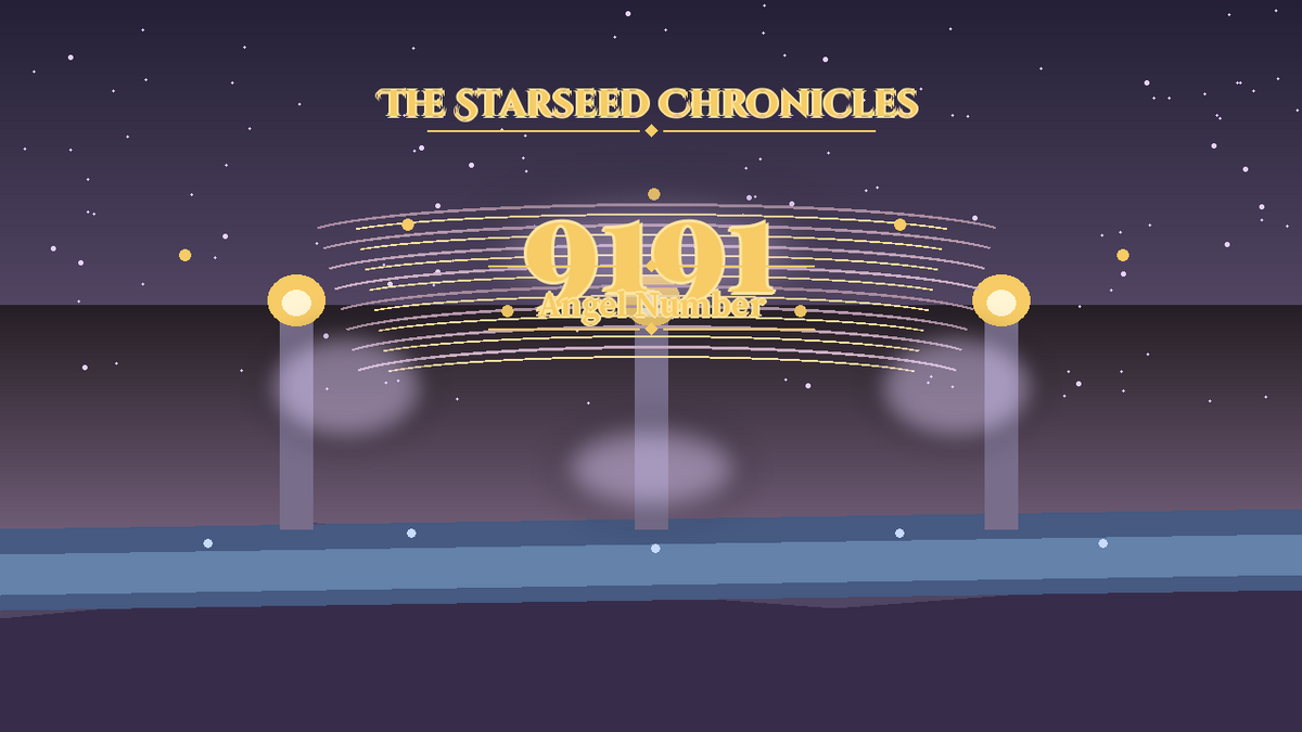 Angel Number 9191: The Starseed Chronicles Style H featured art