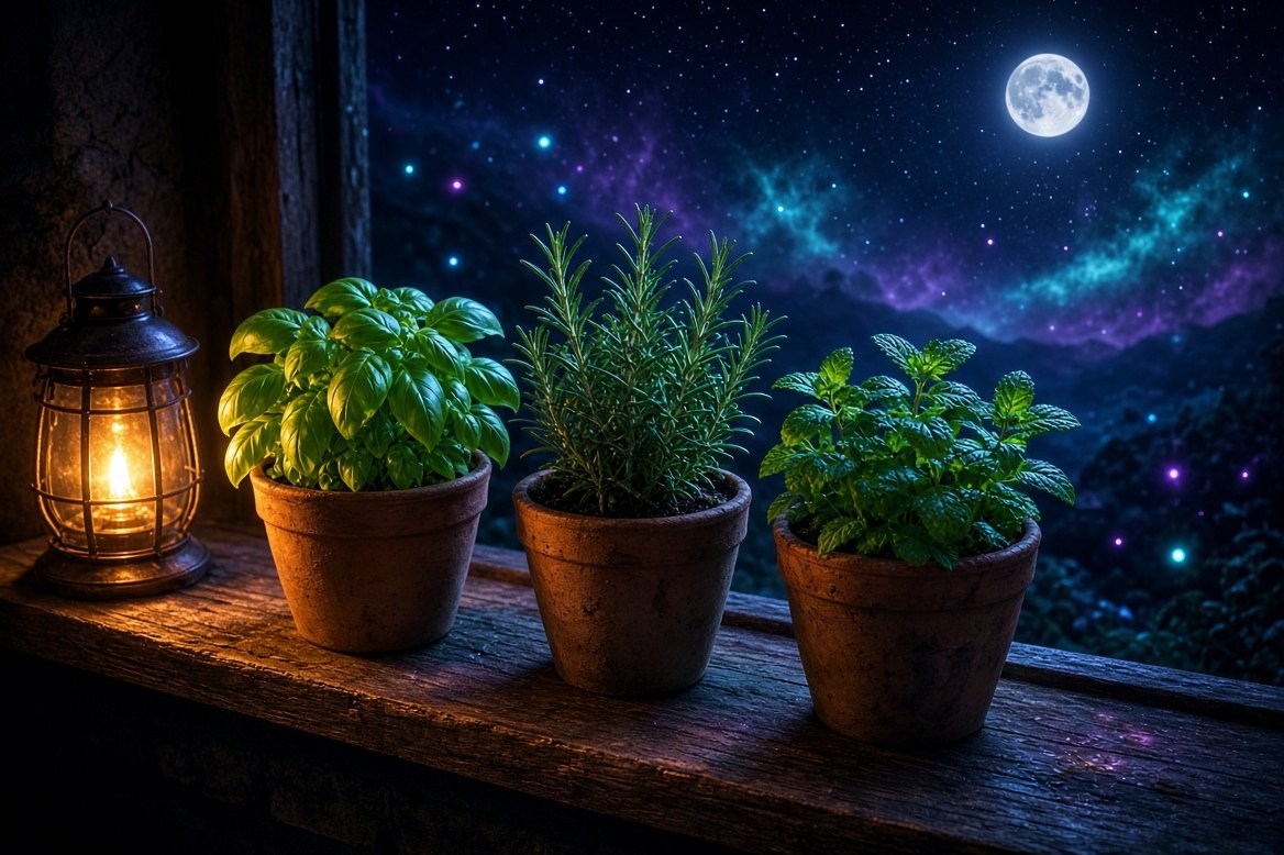 Kitchen Herbs for Daily Light