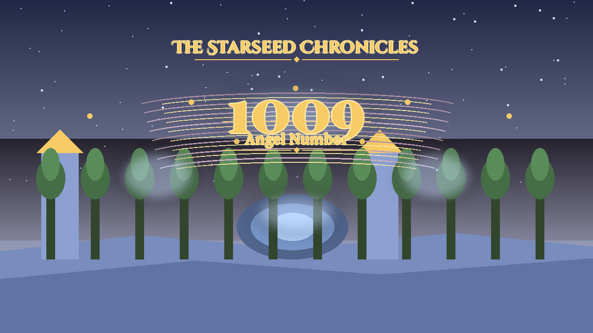 Angel Number 1009: The Starseed Chronicles Style H, Floating Sky Islands Zero Release Shore