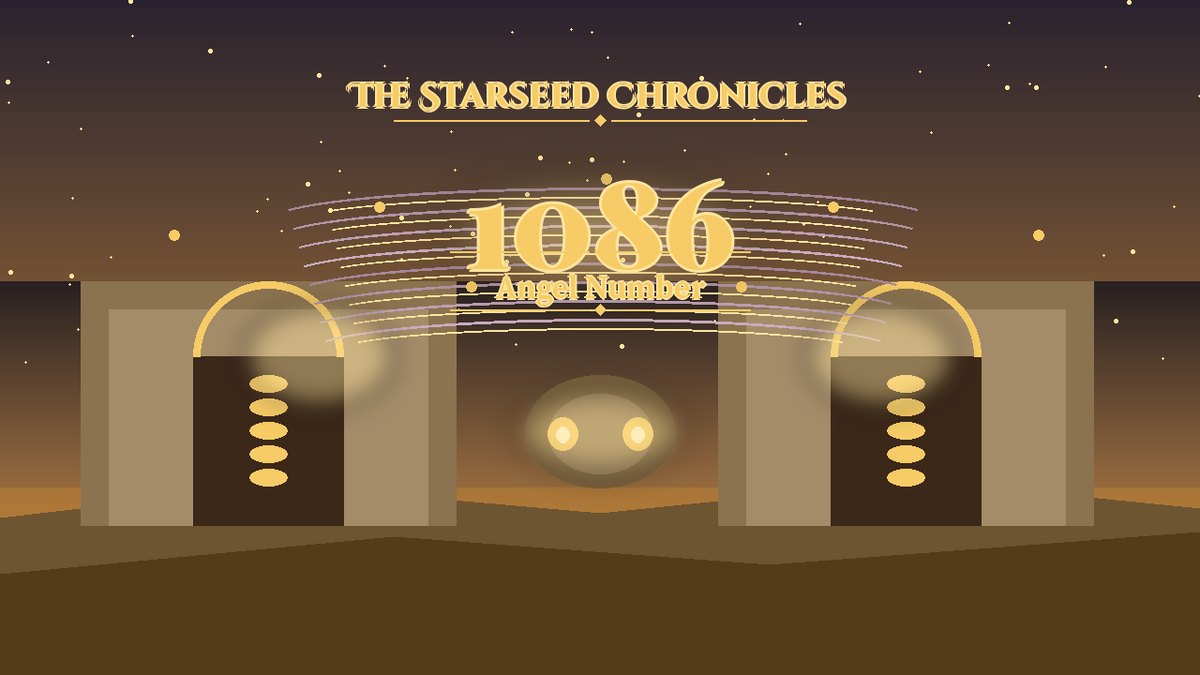 Angel Number 1086: The Starseed Chronicles Style H, Noble Elf Village Vault Nest Hearth