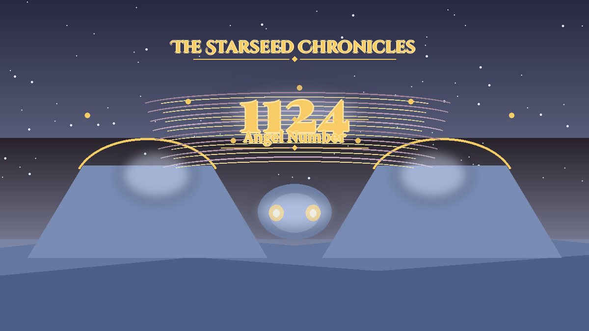 Angel Number 1124: The Starseed Chronicles Style H, Nexus Ark Threshold Twin Keystone Span