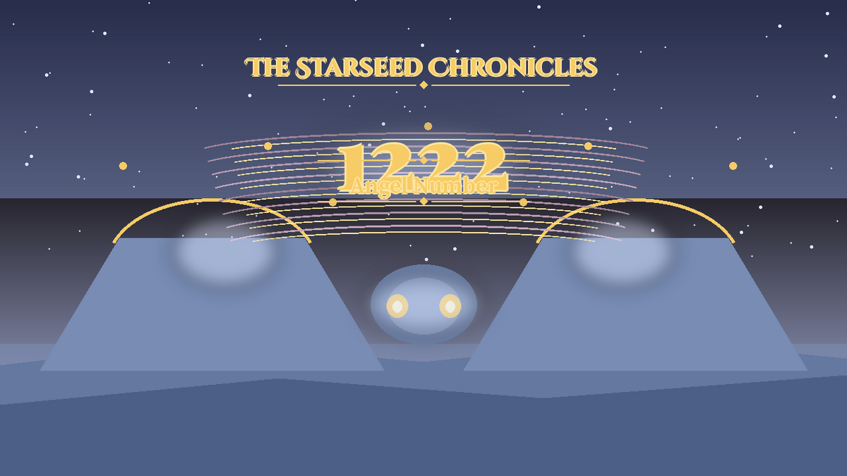 Angel Number 1222: The Starseed Chronicles Style H, Moon Crystal Village Twin Faith Bridge