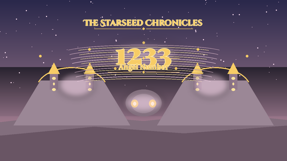 Angel Number 1233: The Starseed Chronicles Style H, Quill Library Cloister Chorus Joy Atelier