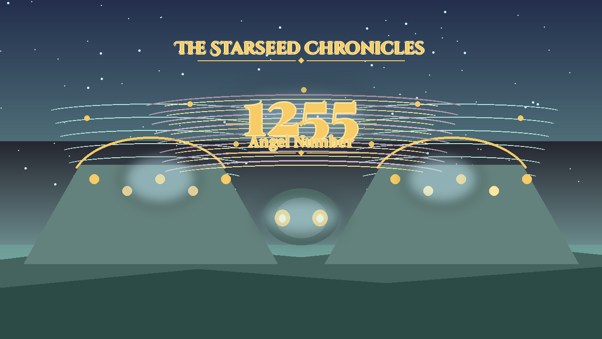 Angel Number 1255: The Starseed Chronicles Style H, Joyful Sky Glades Freewind Wind Lane