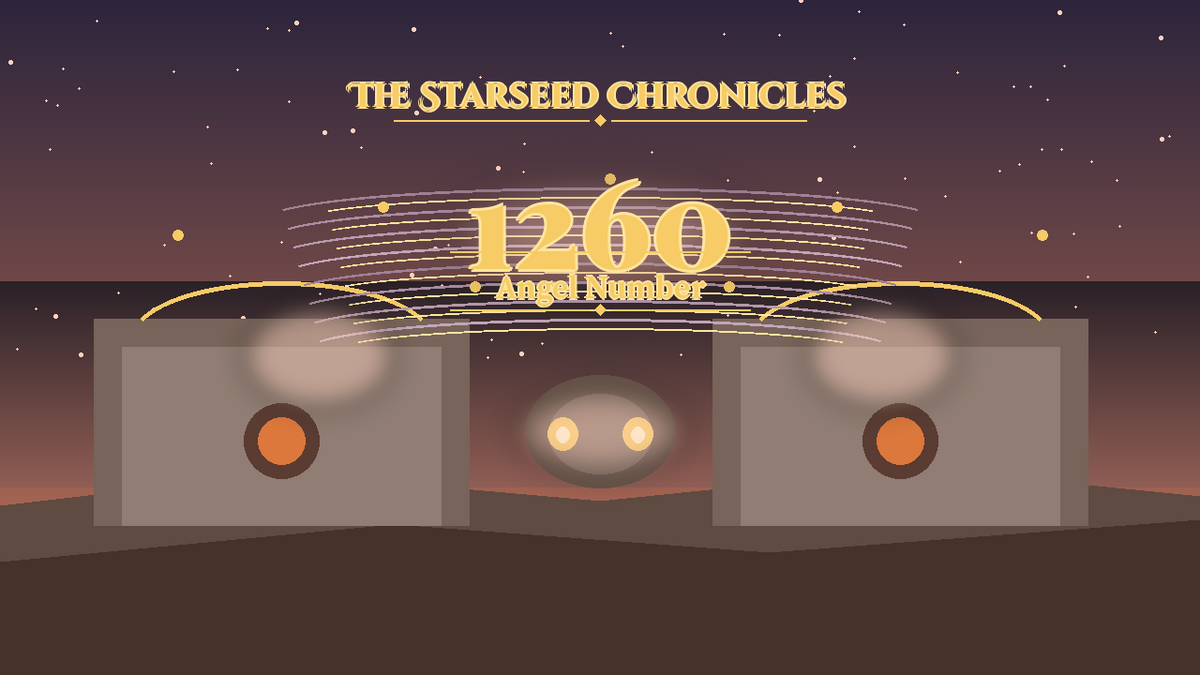 Angel Number 1260: The Starseed Chronicles Style H, Starry Wisdom Grove Nest Source Pool