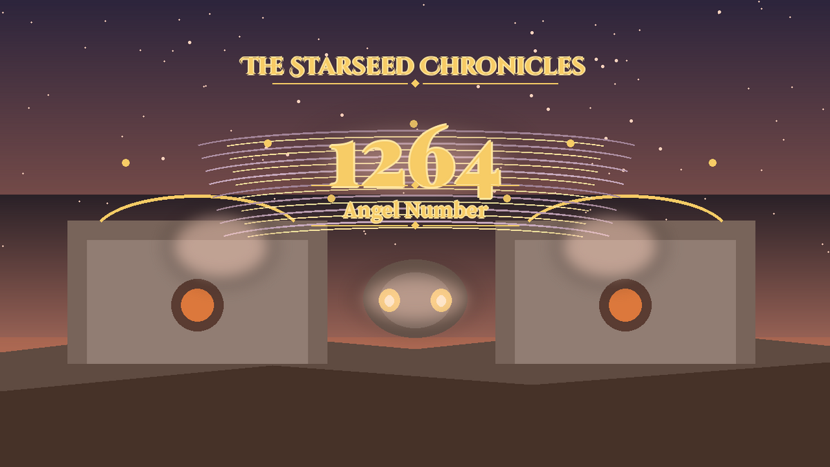 Angel Number 1264: The Starseed Chronicles Style H, Arcturian Healing Sanctum Nest Keystone Span