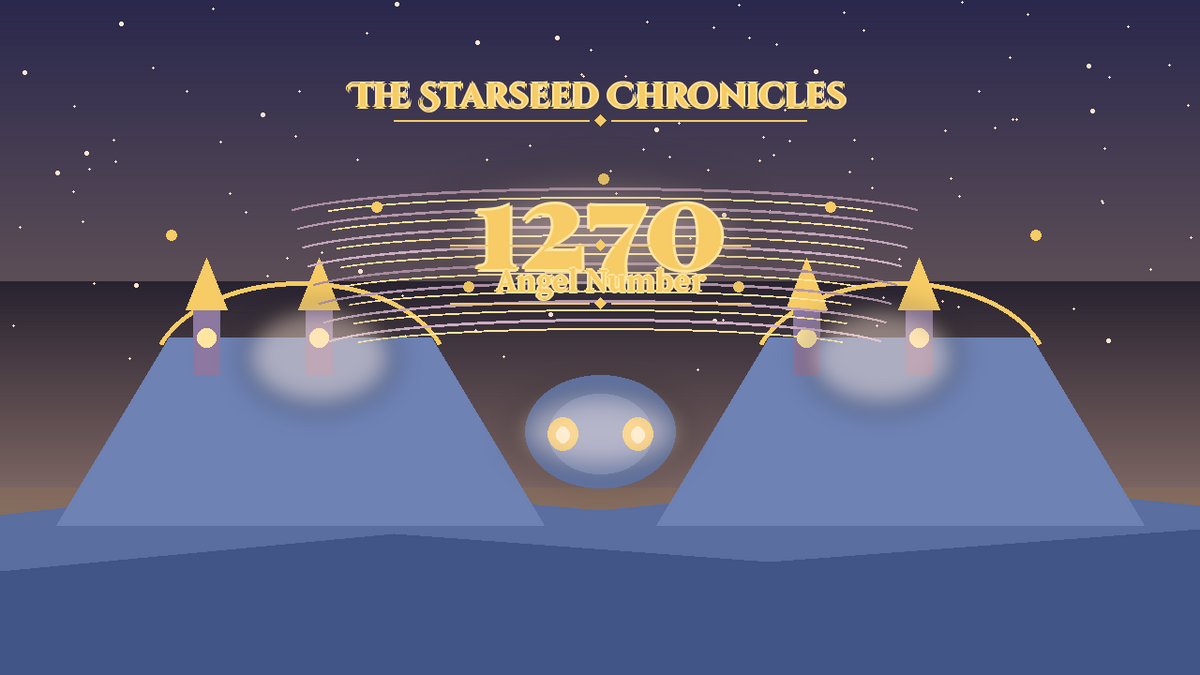 Angel Number 1270: The Starseed Chronicles Style H, Soft Carnival Meadow Seer Source Pool