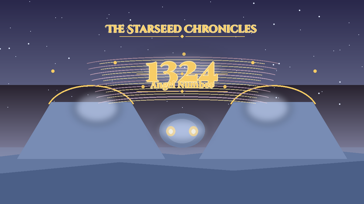 Angel Number 1324: The Starseed Chronicles Style H, Cedar Sanctuary Steps Twin Keystone Span