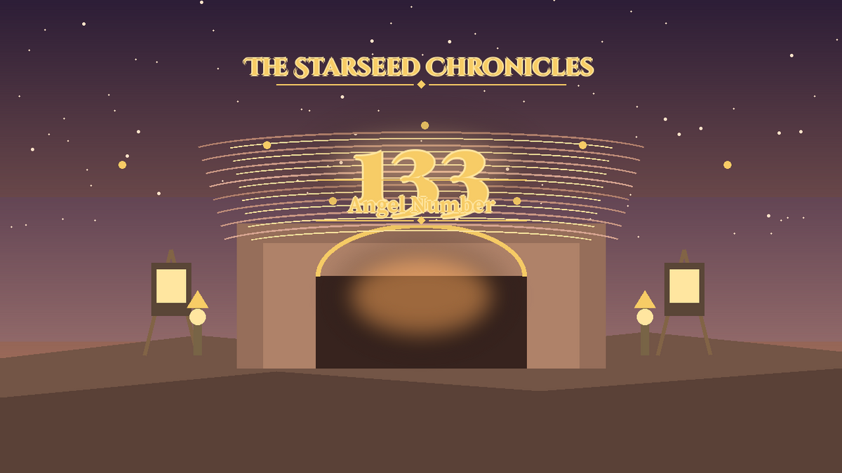 Angel Number 133: The Starseed Chronicles Style H, Creative Triad Atelier