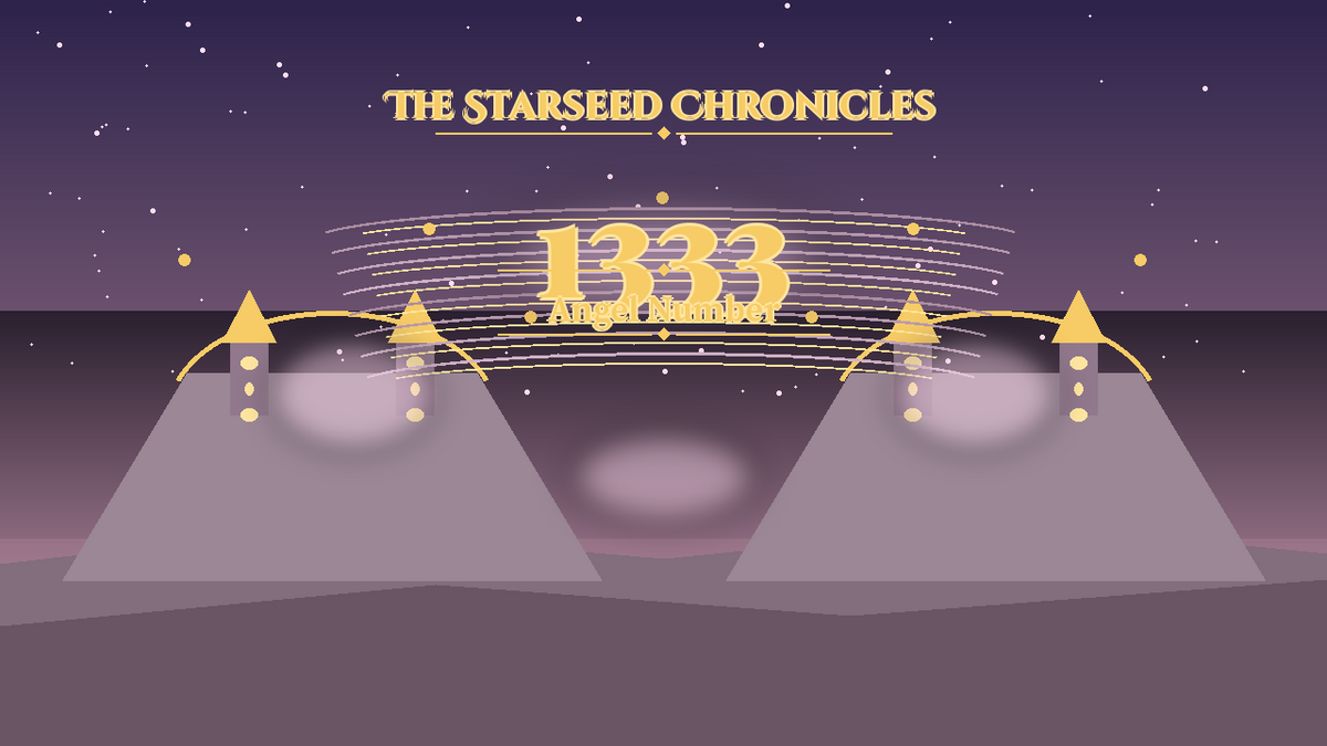 Angel Number 1333: The Starseed Chronicles Style H, Moon Crystal Village Chorus Joy Atelier