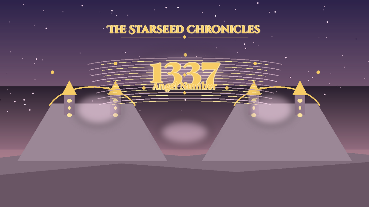 Angel Number 1337: The Starseed Chronicles Style H, Noble Elf Village Chorus Spirit Spire