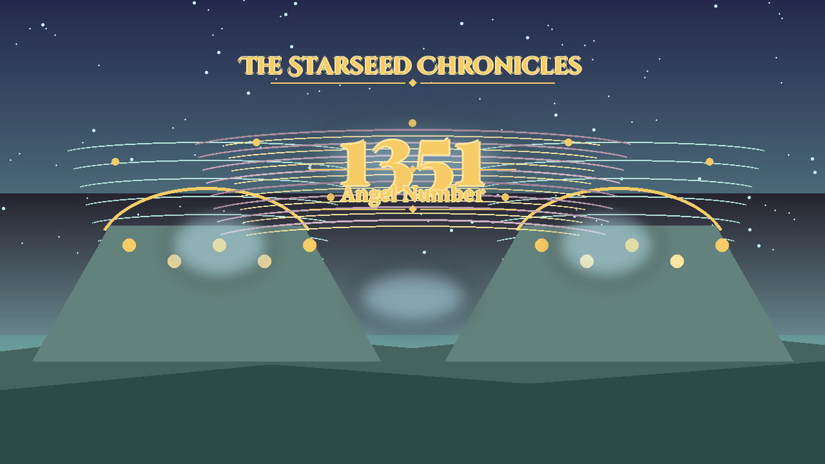 Angel Number 1351: The Starseed Chronicles Style H, Dense Ancient Forests Freewind Dawn Gate