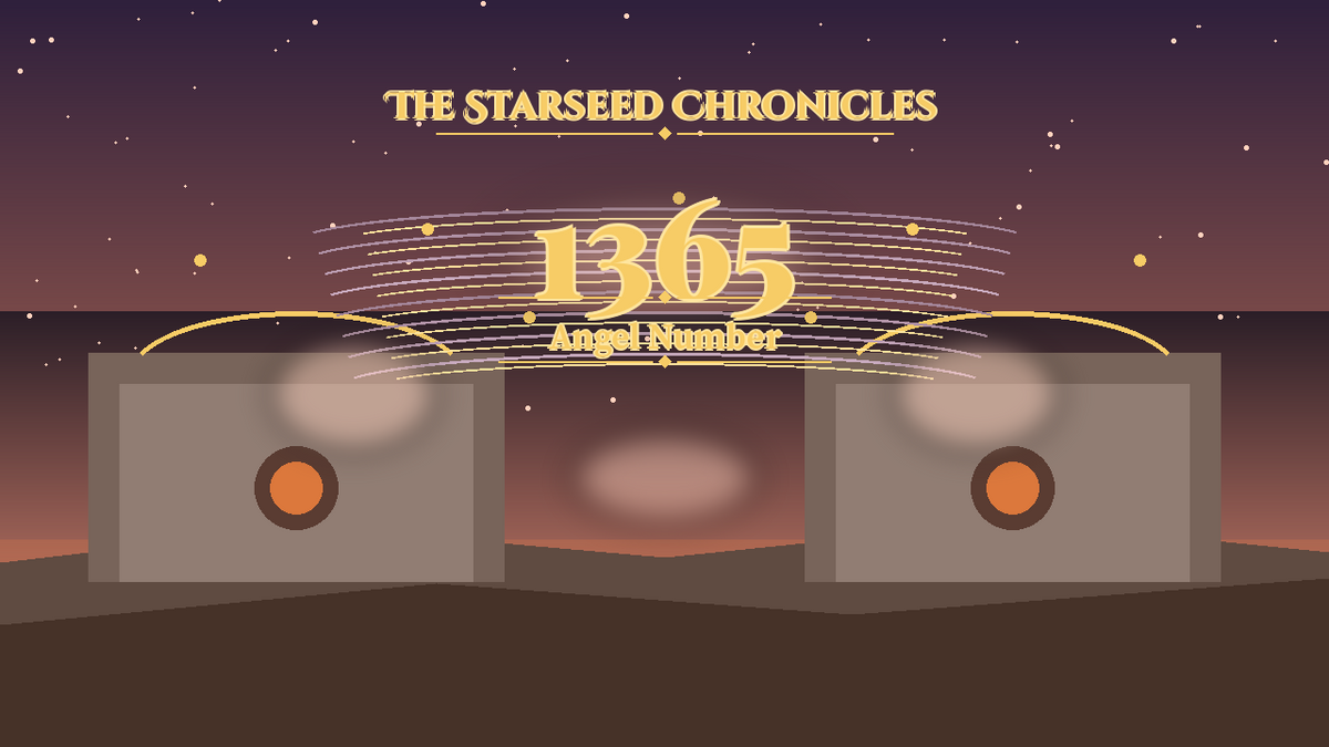 Angel Number 1365: The Starseed Chronicles Style H, Skybridge Orchard Nest Wind Lane