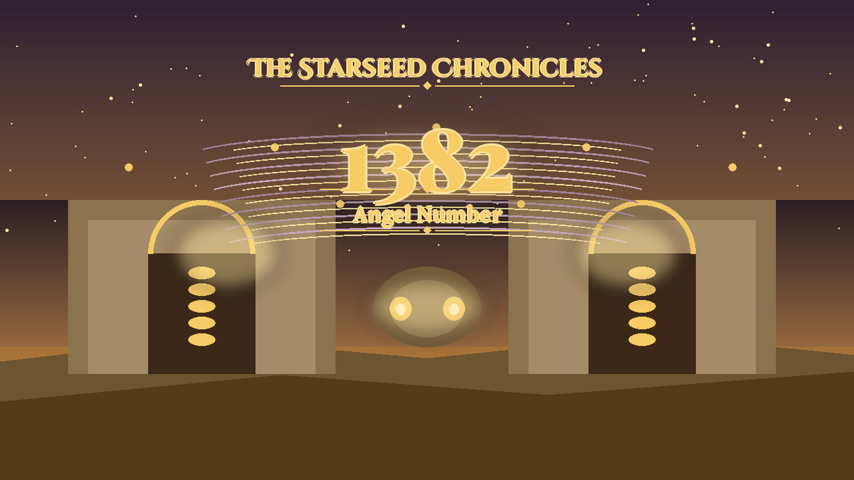 Angel Number 1382: The Starseed Chronicles Style H, Noble Elf Village Vault Faith Bridge