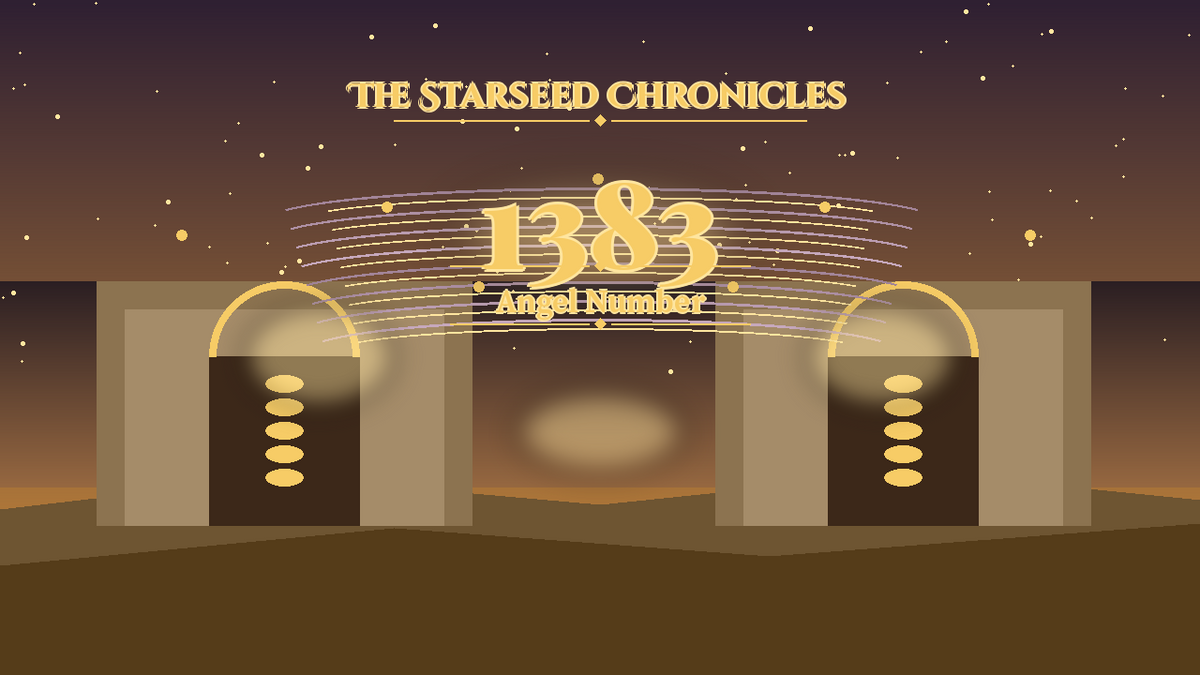 Angel Number 1383: The Starseed Chronicles Style H, Joyful Sky Glades Vault Joy Atelier