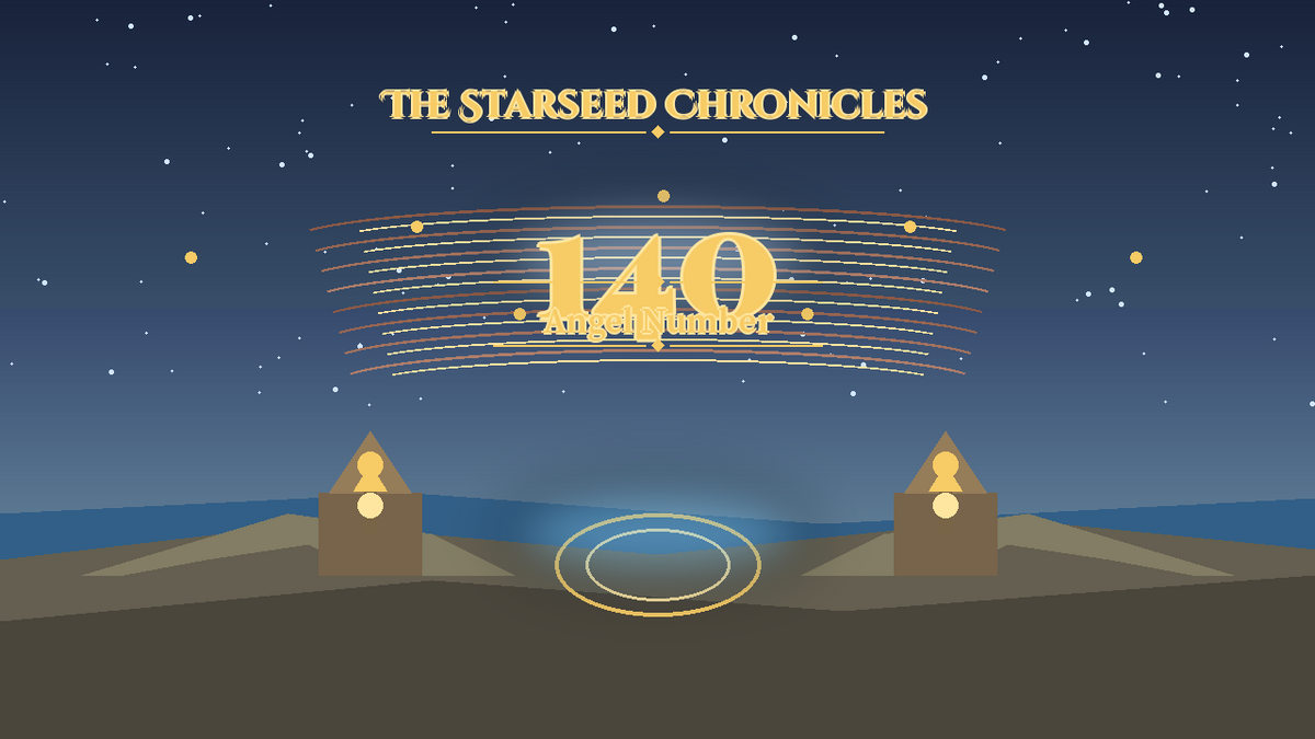 Angel Number 140: The Starseed Chronicles Style H, Infinite Council Harbor