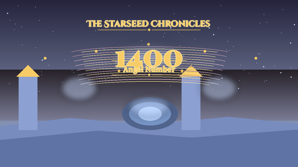 Angel Number 1400: The Starseed Chronicles Style H, Pearl Observatory Spire Zero Source Pool