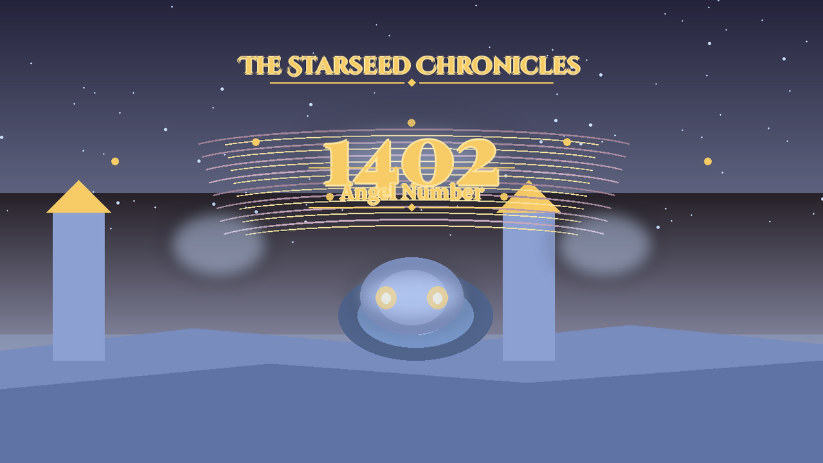 Angel Number 1402: The Starseed Chronicles Style H, Misty Towering Mountains Zero Faith Bridge