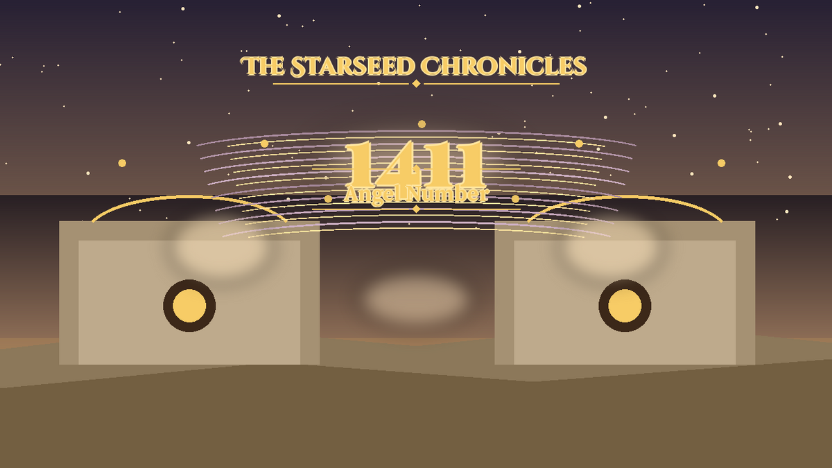 Angel Number 1411: The Starseed Chronicles Style H, Woodland Community Paths Pioneer Dawn Gate