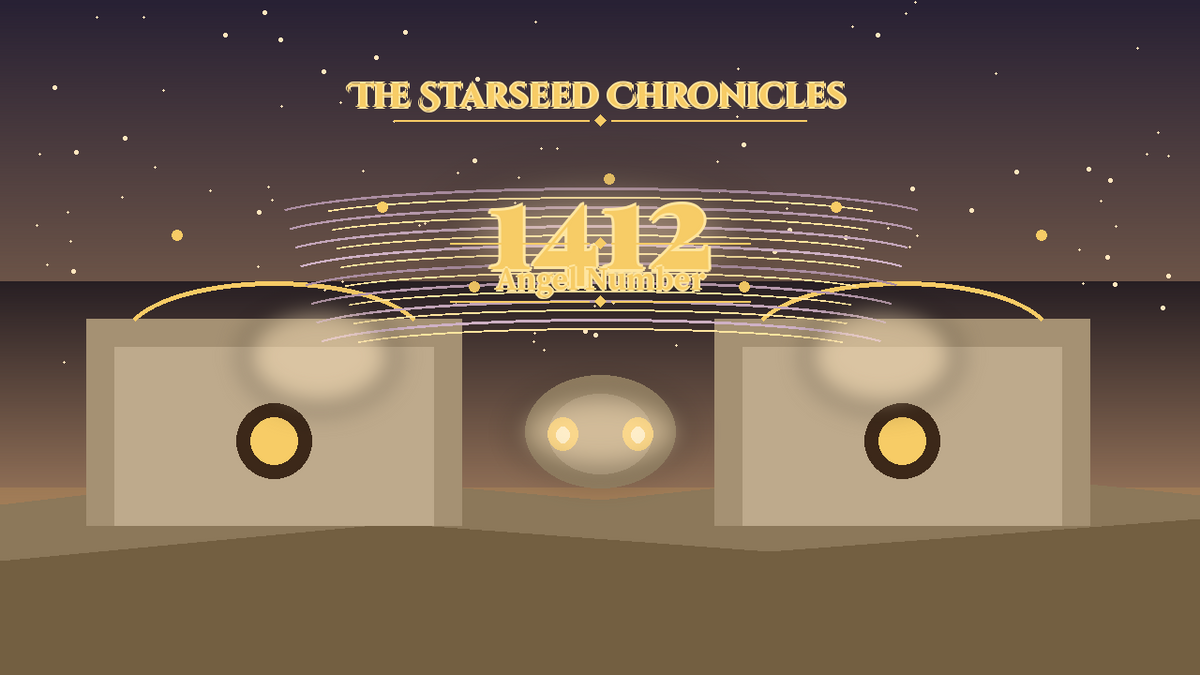 Angel Number 1412: The Starseed Chronicles Style H, Silver Cascade Bridges Pioneer Faith Bridge