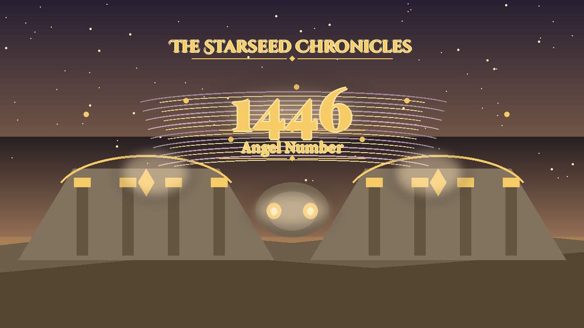 Angel Number 1446: The Starseed Chronicles Style H, Woodland Community Paths Keystone Nest Hearth
