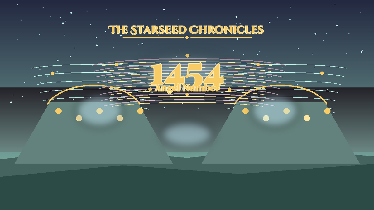 Angel Number 1454: The Starseed Chronicles Style H, Silver Cascade Bridges Freewind Keystone Span